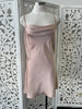 Morgan - Satin Dress - Rose