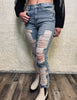 Joplin - Ultra Distressed Light Wash Jeans