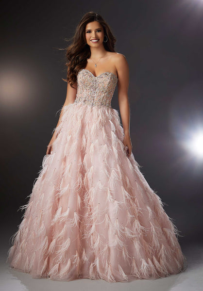 Morilee Prom Style 48011 IN STOCK FUCHSIA SIZE 8