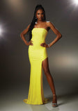 Morilee Prom Style 48037 IN STOCK YELLOW SIZE 6