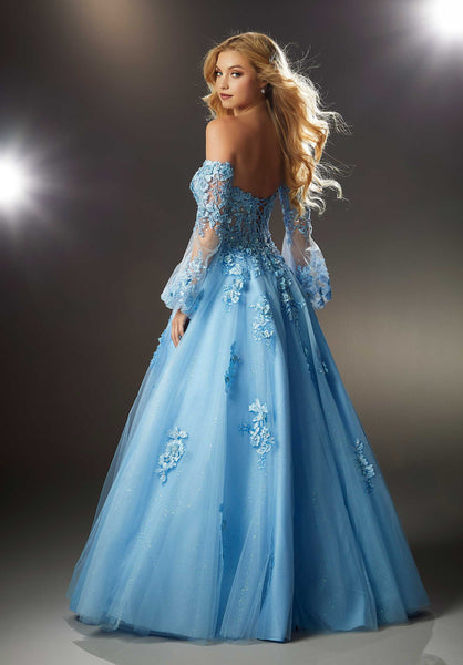 Morilee Prom Style 49043 | IN STOCK PERIWINKLE SIZE 8