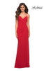 La Femme Style 30393 IN STOCK RED SIZE 8